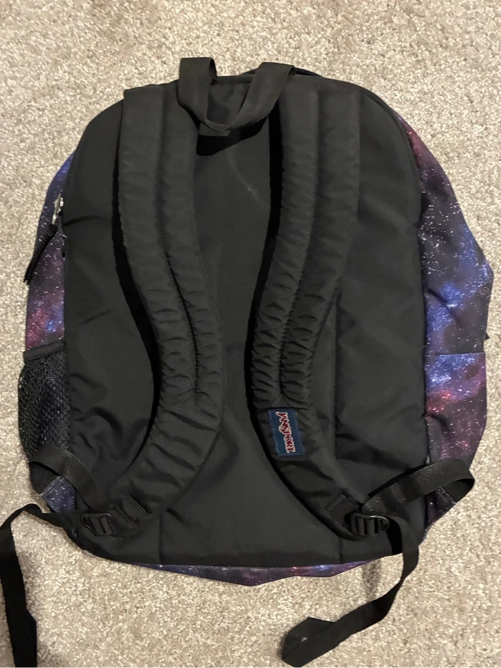 JanSport Galaxy Print Backpack - Purple/Blue No dust No sign of wear but used